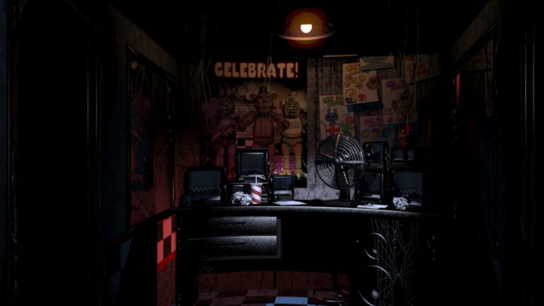 Los animatronicos de FNaF apunto de hacer una matanza.
